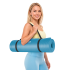Vingrošanas paklājs jogai, pilatesam un fitnesam Rebel Active RBA-3150, 183 x 61 cm, 1 cm, zils
