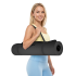 Vingrošanas paklājs jogai, pilatesam un fitnesam Rebel Active, melns, 183 x 61 cm, 1 cm