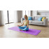 Vingrošanas paklājs jogai, pilatesam un fitnesam Rebel Active, violets, TPE, 183 x 61 cm, 4 mm