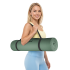 Vingrošanas paklājs jogai, pilatesam un fitnesam Rebel Active, zaļš, TPE, 183 x 61 cm, 4 mm