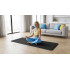 Vingrošanas paklājs jogai, pilatesam un fitnesam Rebel Active RBA-3152, melns, TPE, 183 x 61 cm, 6 mm