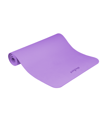 Vingrošanas paklājs jogai, pilatēm un fitnesam Rebel Active, TPE, violets, 183 x 61 cm, 6 mm, RBA-3152