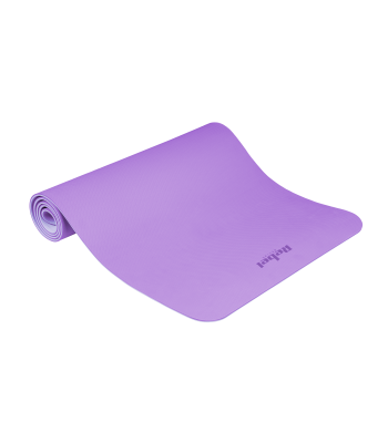 Vingrošanas paklājiņš jogai, pilatesam un fitnesam, TPE, violets, Rebel Active 183x61cm, 6mm