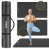 NBR vingrošanas paklājs jogai, pilatesam un fitnesam Rebel Active, 190 x 100 cm, 1,5 cm, RBA-3155