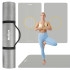NBR vingrošanas paklājs jogai, pilatesam un fitnesam Rebel Active 190x115 cm, 2 cm