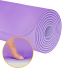 Vingrošanas paklājs jogai, pilatesam un fitnesam Rebel Active RBA-3159 200x90 cm, 1 cm, violets