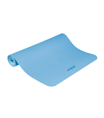 Vingrošanas paklājs jogai, pilatesam un fitnesam Rebel Active RBA-3159, 200x90 cm, 1 cm, zils