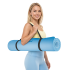 Vingrošanas paklājs jogai, pilatesam un fitnesam Rebel Active RBA-3159, 200x90 cm, 1 cm, zils