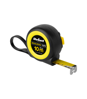 Tērauda ruļļmērlente Rebel Tools, 10 m, 25 mm