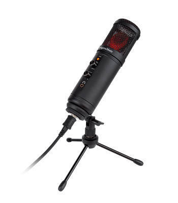 Spēļu un vlogu USB mikrofons Kruger&Matz Warrior GV-100