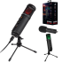 Spēļu un vlogu USB mikrofons Kruger&Matz Warrior GV-100