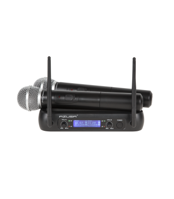 Mikrofons VHF 2 kanālu (2 x rokas mikrofoni) WR-358LD