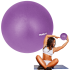 Mini vingrošanas bumba pilatesam un rehabilitācijai, violeta, REBEL ACTIVE 25 cm