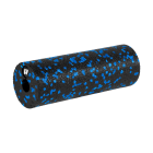 Mini masāžas rullītis, gluds putu rullītis, melnzilā krāsā, EPP, Rebel Active RBA-3053, 5x15cm