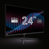 Monitors Kruger&Matz ar skaļruņiem 24" 100Hz