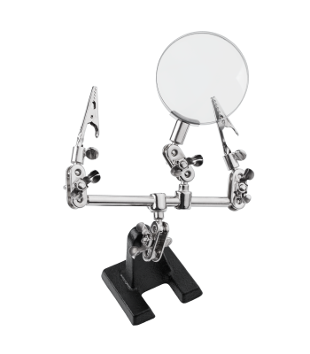Instrumentu komplekts “Trešā roka” ar lupu, 60 mm