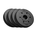 Bitumena svaru disku komplekts olimpiskajiem stieņiem, REBEL ACTIVE, 4x5kg, 51mm