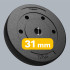 Bitumena svaru disku komplekts Rebel Active RB-2103, 2x10kg, 31mm atvere