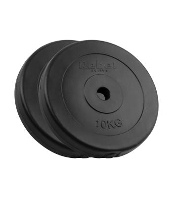 Bitumena svaru disku komplekts Rebel Active 2x10 kg, atvere 31 mm