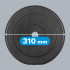 Bitumena svaru disku komplekts Rebel Active 2x10 kg, atvere 31 mm