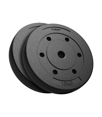 Bitumena svaru disku komplekts Rebel Active RB-2104, 2 x 15 kg, 31 mm