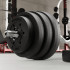 Bitumena svaru disku komplekts Rebel Active RB-2104, 2 x 15 kg, 31 mm