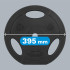 Bitumena svaru disku komplekts ar rokturiem, REBEL ACTIVE, 2x15 kg, 31 mm atvere