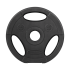 Bitumena svaru disku komplekts ar rokturiem Rebel Active, 4 x 1,25 kg, 31 mm
