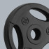 Bitumena svaru disku komplekts ar rokturiem Rebel Active, 4 x 1,25 kg, 31 mm