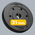 Bitumena svaru komplekts REBEL ACTIVE, 4 x 2,5 kg, 31 mm