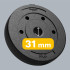 Bitumena svaru komplekts Rebel Active, 4 x 5 kg, 31 mm atvere