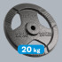 Čuguna svaru disks ar rokturiem REBEL ACTIVE, RBA-2137, 20 kg, 31 mm
