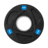 Gumijotu čuguna olimpisko svaru disku komplekts, REBEL ACTIVE 4x1.25kg, 51mm