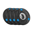 Gumijotu čuguna olimpisko svaru disku komplekts, REBEL ACTIVE 4x1.25kg, 51mm
