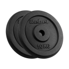Čuguna svaru disku komplekts Rebel Active RBA-2129, 2 x 10 kg, 31 mm