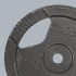Čuguna svaru disku komplekts ar rokturiem Rebel Active, RBA-2135, 2 x 10 kg, caurums 31 mm
