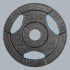Čuguna svaru disku komplekts Rebel Active RBA-2133, 4 x 2,5 kg, 31 mm