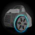 Putekļsūcējs Dynamic+ SMAPP, sarkans 608.2