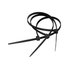 Kabeļu savilcēji Cabletech, melni, 50 gab. 4,8 mm x 30 cm