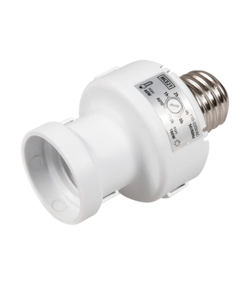 Spuldzes ligzda ar krēslas sensoru un taimeri Maclean E27 100 W MCE21W