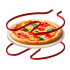 Picas krāsns TEESA SUPREME FUN, divi sildelementi, sarkana, 1200 W, 420 °C
