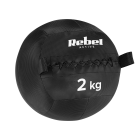 Medicīnas bumba fitnesa un rehabilitācijas vingrinājumiem REBEL ACTIVE 2 kg