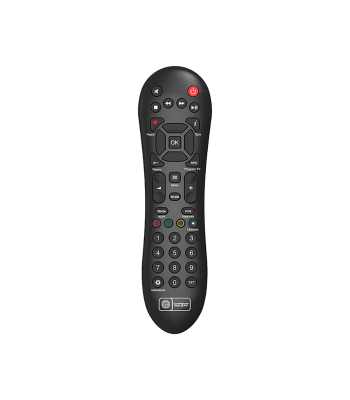 Tālvadības pults ar logotipu EVOBOX PVR