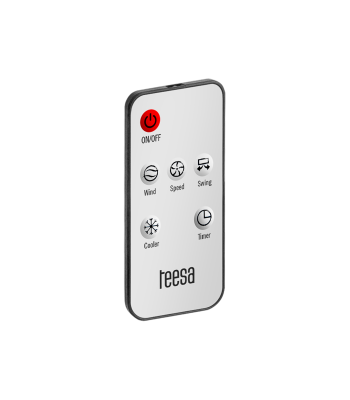 Teesa tālvadības pults gaisa dzesētājiem