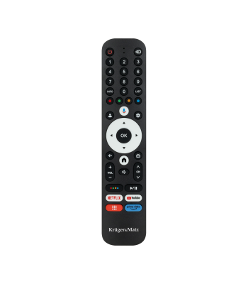 Tālvadības pults ar ciparu pogām Kruger&Matz Google TV