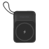 Magnētisks bezvadu power bank Kruger&Matz ar kabeli, melns, 10000 mAh KM0913