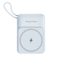 Magnētisks bezvadu powerbank Kruger&Matz ar kabeli, zils, KM0913, 10000 mAh