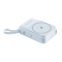 Magnētisks bezvadu powerbank Kruger&Matz ar kabeli, zils, KM0913, 10000 mAh