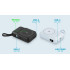 Magnētisks bezvadu powerbank Kruger&Matz ar kabeli, zils, KM0913, 10000 mAh