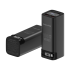 Powerbank Kruger&Matz ar Li-ion akumulatoru, QC un PD funkciju, KM0915, 20000 mAh, 100 W